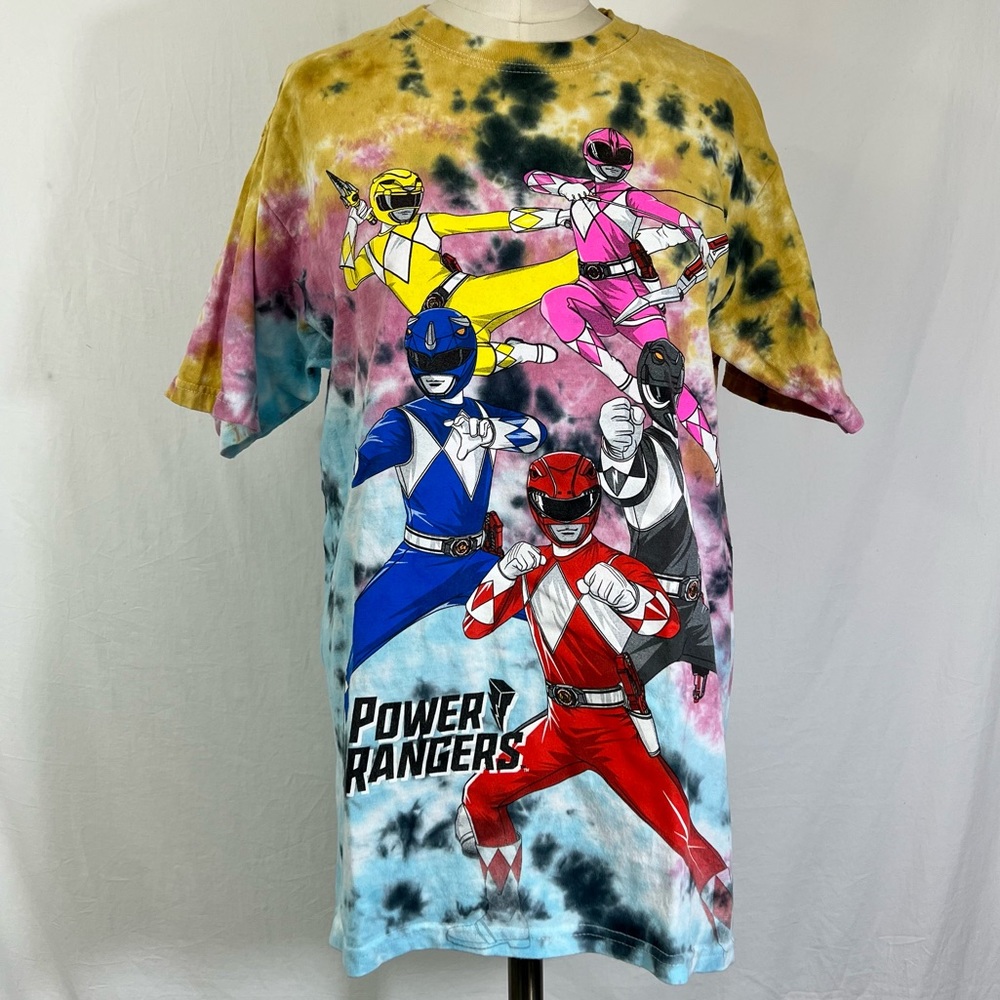 Power Ranger Tie Dye T-Shirt